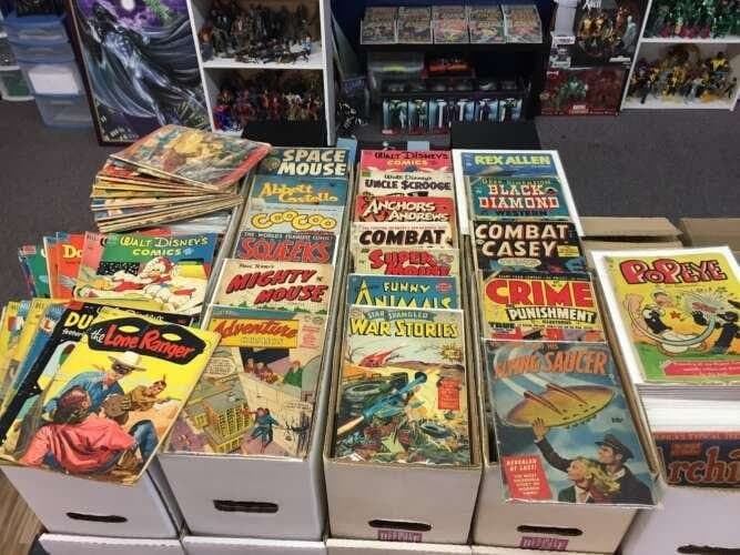 The Basement Toys & Comics comic book store in Salem, Virginia