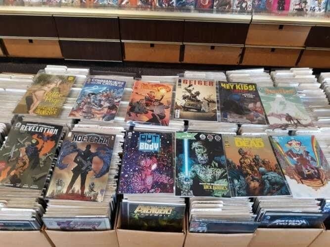 The Book Broker comic book store in Evansville, Indiana
