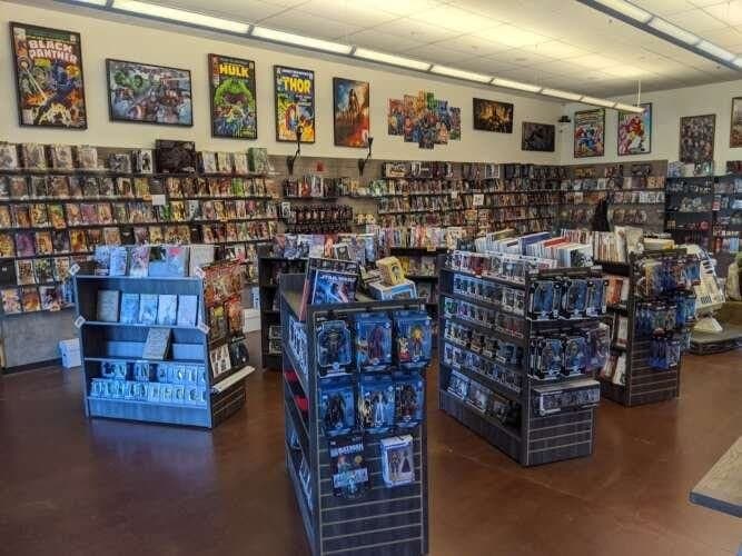 the Collector's Outpost comic book store in Meridian, Idaho