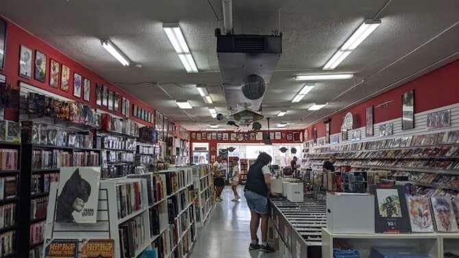 The Comic Bug, Inc. comic book store in Manhattan Beach, California