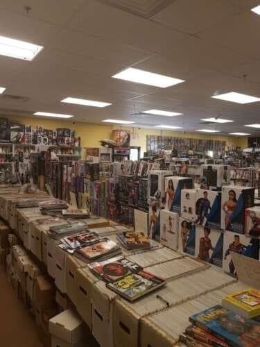 The Comic Store comic book store in Nashua, New Hampshire