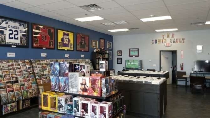The Comic Vault comic book store in Cypress, Texas