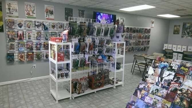 The Comics Closet comic book store in Shrewsbury, Pennsylvania