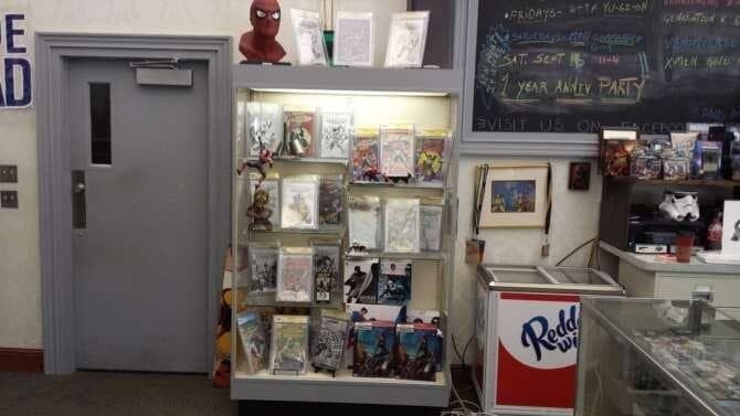 The Comics Vault comic book store in Altoona, Pennsylvania