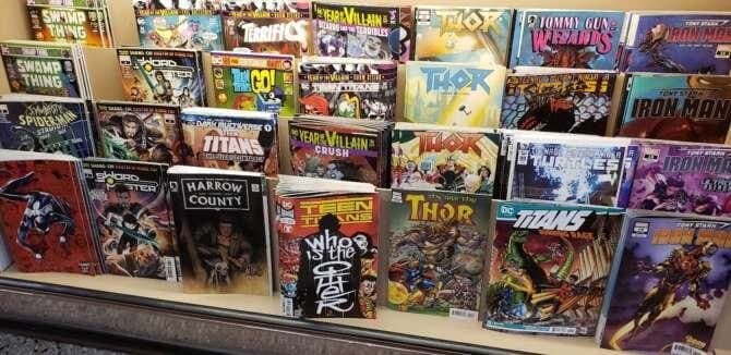The Golden Age 1942 comic book store in Maryville, Tennessee