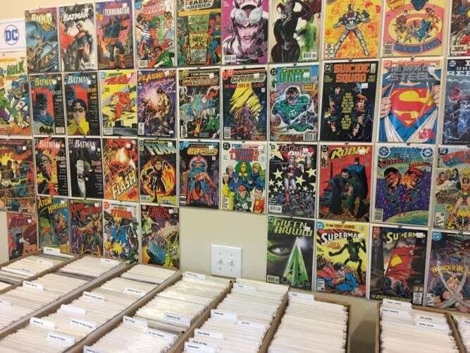 The Grumpy Old Man's Comics, Art & Collectibles comic book store in Seattle, Washington