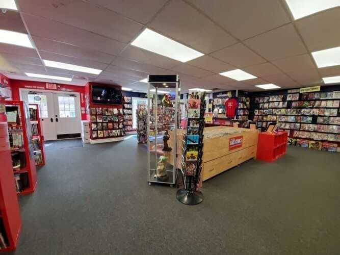 The Hall of Comics comic book store in Westborough, Massachusetts