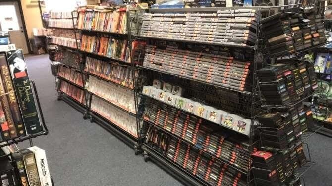 The Hall of Hobbies comic book store in New Wilmington, Pennsylvania