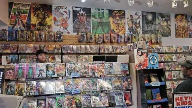 The Nerd Store comic book store in West Valley City, Utah