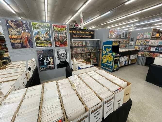 The Ones You Loved Comics & Toys @ Treasure Hunt Antique Mall comic book store in Powder Springs, Georgia