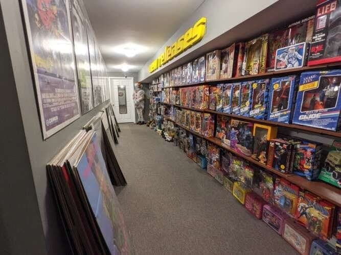 The Prop Shop Vintage Toys and More! comic book store in Port Huron, Michigan