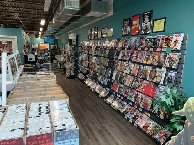 The Secret Lair Comics comic book store in Harrisonburg, Virginia