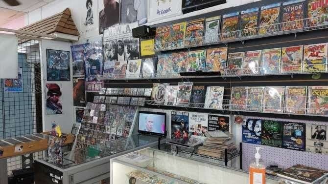 The Stash Spot (Vintage Comics and Hip Hop CDs & Vinyl) comic book store in San Antonio, Texas