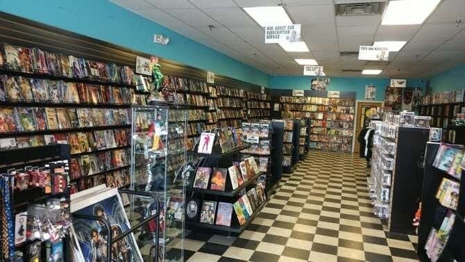 Third Eye Comics California Maryland comic book store in California, Maryland