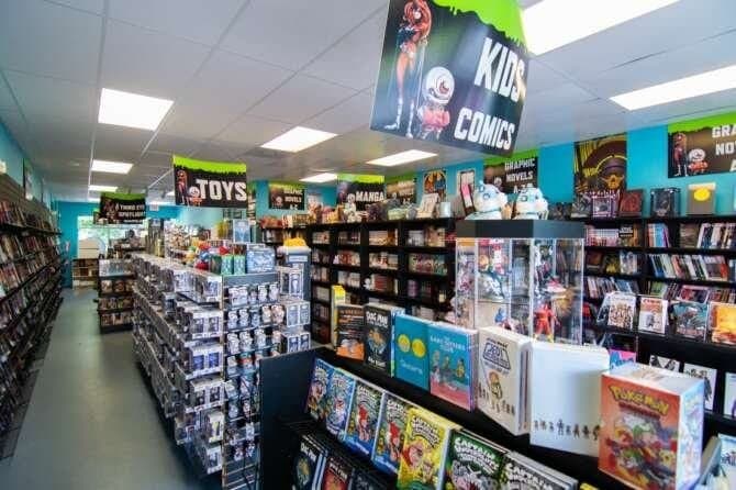 Third Eye Comics comic book store in Mechanicsville, Virginia