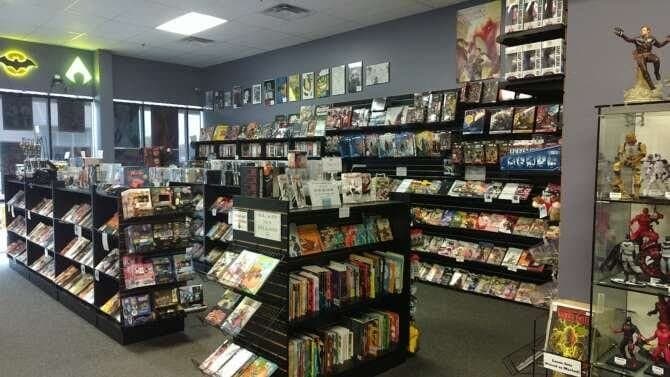 Titan Moon Comics comic book store in Cedar Park, Texas