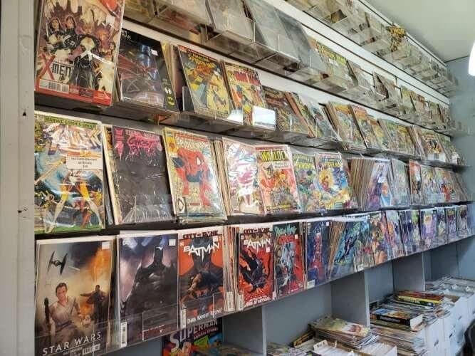 Toad Hall Books and Records comic book store in Rockford, Illinois