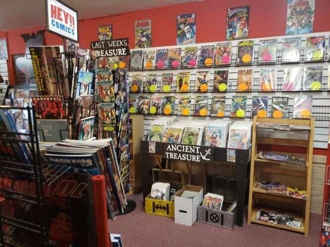 Treasure Chest Comics comic book store in Stafford, Virginia