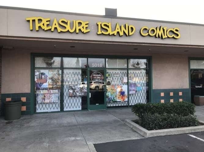 Treasure Island Comics comic book store in Fremont, California