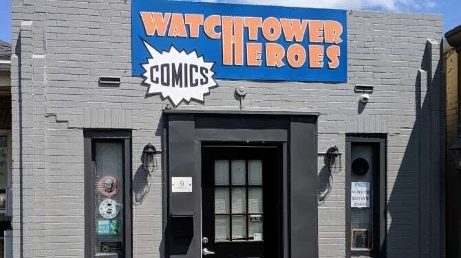 Watchtower Heroes Comics comic book store in Columbiana, Ohio