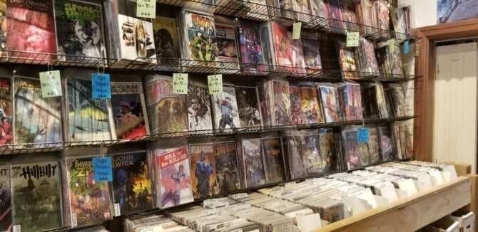 Waterfront Comics comic book store in Suisun City, California