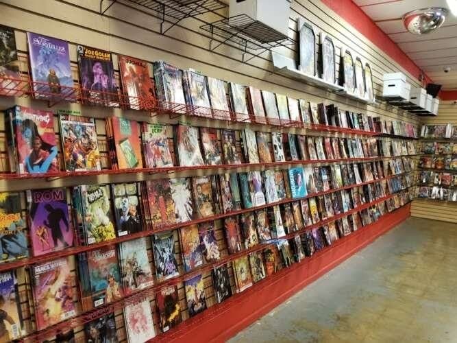 Wild West Comics and Games comic book store in Arlington, Texas