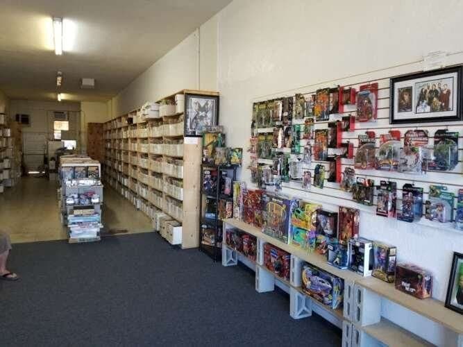 Wonderland Comics comic book store in Fresno, California