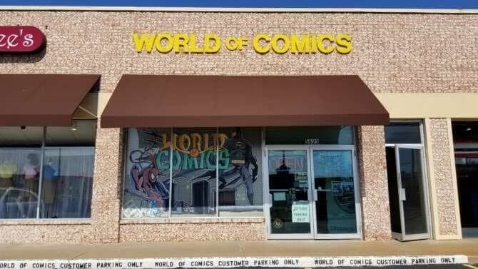 World Of Comics comic book store in Tulsa, Oklahoma