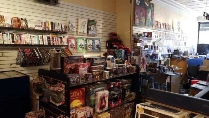 Zone Comics and Games comic book store in Homewood, Illinois