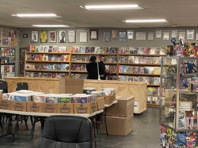 Comic book store in Hyde Park Alterniverse