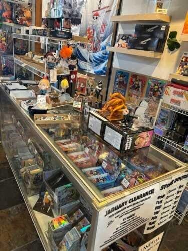 Comic book store in El Cerrito Anime Island