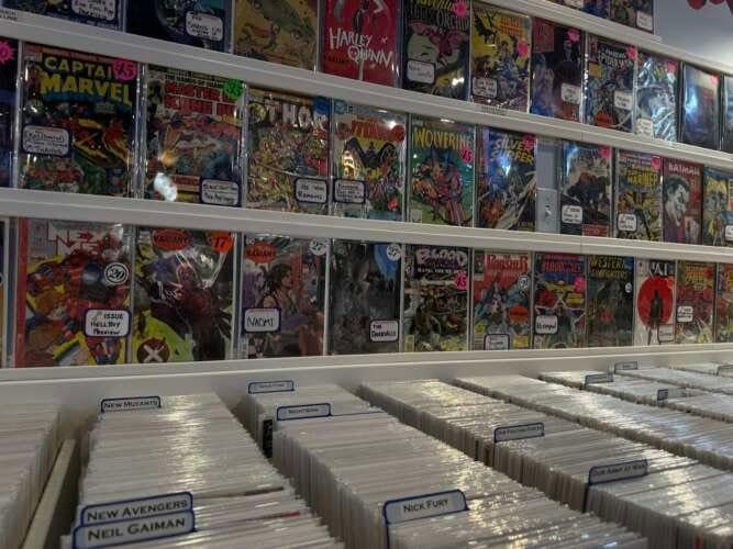 Comic book store in Brookline Friar Tuck's Comics & Collectibles