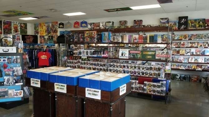 Comic book store in Lakewood Comiks The Gathering