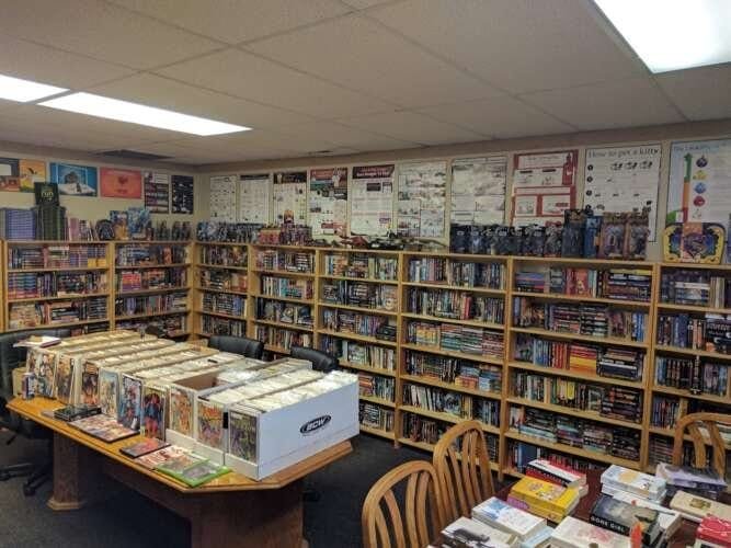 Comic book store in Marysville Wit's End Bookstore