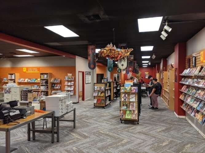 Comic book store in Seattle Phoenix Comics & Games
