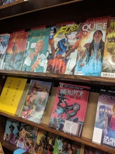 Comic book store in West Lafayette Von's Comics