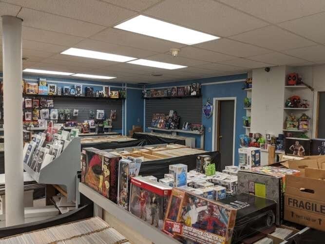 Comic book store in Brockport Collectors Choice