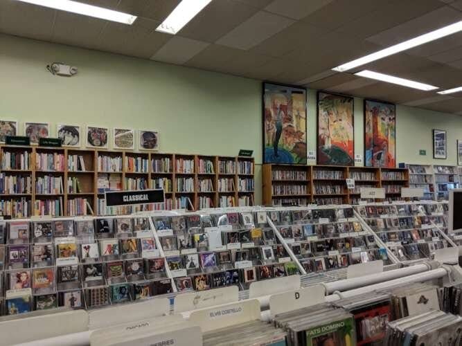 Comic book store in Asheville Mr K's Used Books Music and More