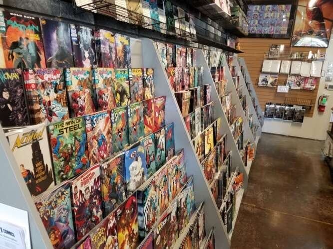 Comic book store in Folsom A-1 Comics