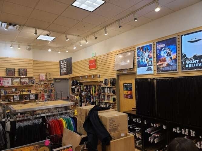 Comic book store in South Portland Newbury Comics South Portland Maine