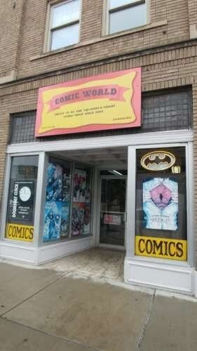 Comic book store in Huntington Comic World Comic book store in Huntington Comic World