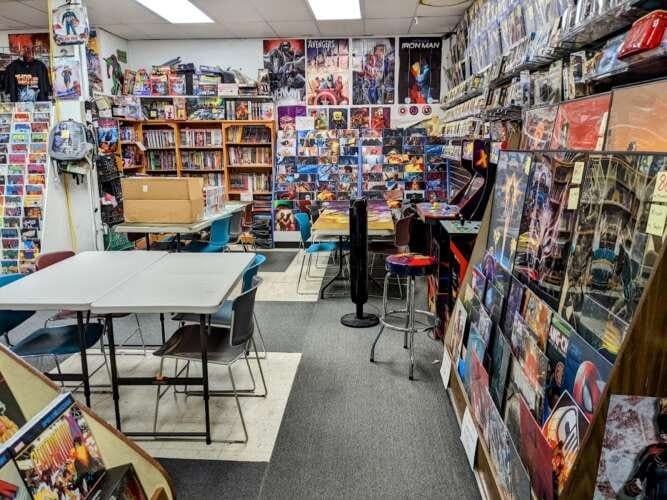 Comic book store in Allentown Encounter