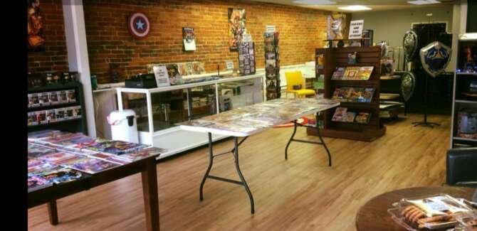 Comic book store in Burlington B-Town Comics & Games