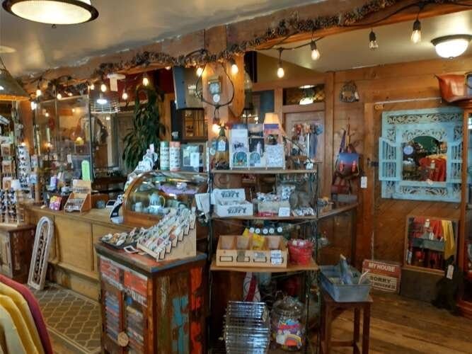 Comic book store in Sandpoint Foster's Crossing Antiques