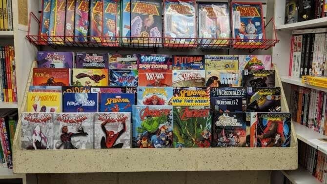 Comic book store in Lake Hiawatha FUNNYBOOKS Comics & Stuff