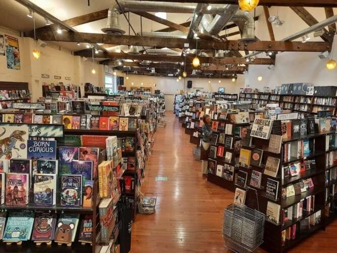 Comic book store in Prescott Peregrine Book Company