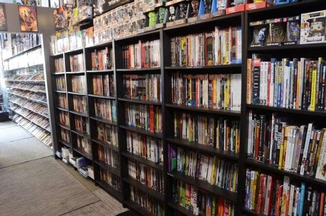 Comic book store in Tacoma Stargazer Comics