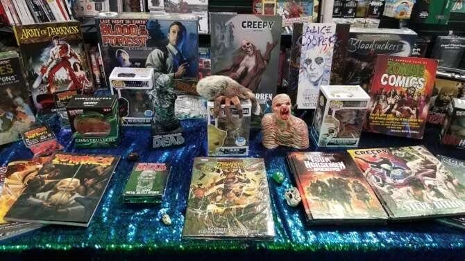 Comic book store in Huntington Corn Coast