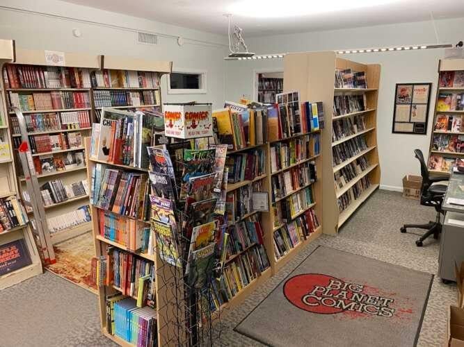 Comic book store in Bethesda Big Planet Comics
