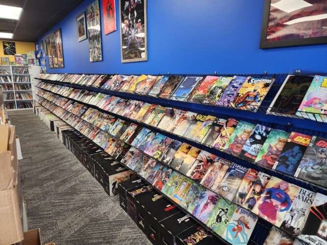 Comic book store in Shepherdsville Clobberin' Comics - Shepherdsville